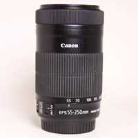 Used Canon EF-S 55-250mm f/4-5.6 IS STM Telephoto Zoom Lens