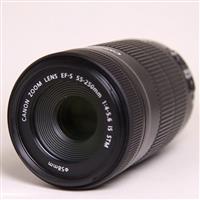 Used Canon EF-S 55-250mm f/4-5.6 IS STM Telephoto Zoom Lens