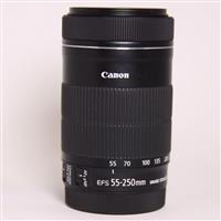 Used Canon EF-S 55-250mm f/4-5.6 IS STM Telephoto Zoom Lens