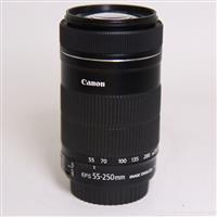 Used Canon EF-S 55-250mm f/4-5.6 IS STM Telephoto Zoom Lens