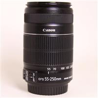 Used Canon EF-S 55-250mm f/4-5.6 IS STM Telephoto Zoom Lens