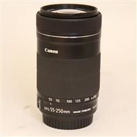 Used Canon EF-S 55-250mm f/4-5.6 IS STM Telephoto Zoom Lens