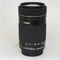 Used Canon EF-S 55-250mm f/4-5.6 IS STM Telephoto Zoom Lens