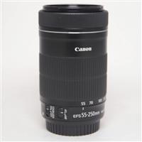 Used Canon EF-S 55-250mm f/4-5.6 IS STM Telephoto Zoom Lens