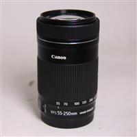 Used Canon EF-S 55-250mm f/4-5.6 IS STM Telephoto Zoom Lens