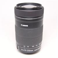 Used Canon EF-S 55-250mm f/4-5.6 IS STM Telephoto Zoom Lens