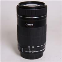 Used Canon EF-S 55-250mm f/4-5.6 IS STM Telephoto Zoom Lens