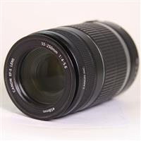 Used Canon EF-S 55-250mm f/4-5.6 IS STM Telephoto Zoom Lens