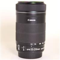 Used Canon EF-S 55-250mm f/4-5.6 IS STM Telephoto Zoom Lens