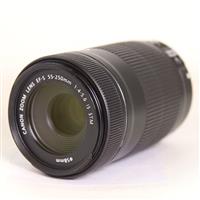 Used Canon EF-S 55-250mm f/4-5.6 IS STM Telephoto Zoom Lens