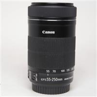 Used Canon EF-S 55-250mm f/4-5.6 IS STM Telephoto Zoom Lens
