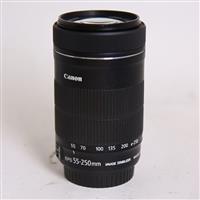 Used Canon EF-S 55-250mm f/4-5.6 IS STM Telephoto Zoom Lens