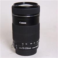 Used Canon EF-S 55-250mm f/4-5.6 IS STM Telephoto Zoom Lens