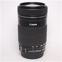 Used Canon EF-S 55-250mm f/4-5.6 IS STM Telephoto Zoom Lens