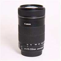 Used Canon EF-S 55-250mm f/4-5.6 IS STM Telephoto Zoom Lens