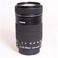 Used Canon EF-S 55-250mm f/4-5.6 IS STM Telephoto Zoom Lens