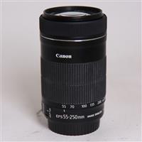 Used Canon EF-S 55-250mm f/4-5.6 IS STM Telephoto Zoom Lens