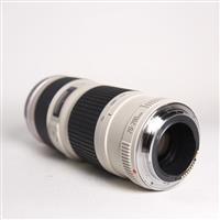 Used Canon EF 70-200mm f/4L USM Telephoto Zoom Lens
