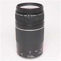 Used Canon EF 75-300mm f/4.0-5.6 Non USM MK III Telephoto Zoom Lens