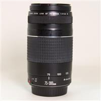 Used Canon EF 75-300mm f/4.0-5.6 Non USM MK III Telephoto Zoom Lens