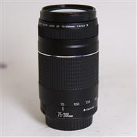 Used Canon EF 75-300mm f/4.0-5.6 Non USM MK III Telephoto Zoom Lens