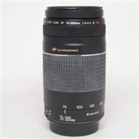 Used Canon EF 75-300mm f/4-5.6 III USM Telephoto Zoom Lens