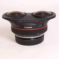 Used Canon RF 5.2mm f/2.8L Dual Fisheye VR lens