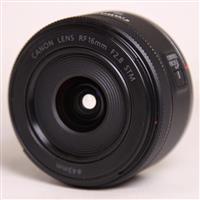 Used Canon RF 16mm f/2.8 STM Lens