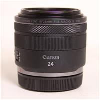 Used Canon RF 24mm f/1.8 Macro IS STM Lens
