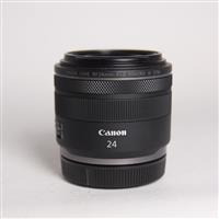 Used Canon RF 24mm f/1.8 Macro IS STM Lens