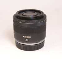 Used Canon RF 35mm f/1.8 IS STM Macro Lens