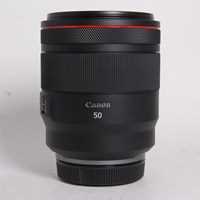 Used Canon RF 50mm lens f/1.2 L USM
