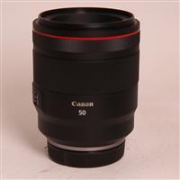 Used Canon RF 50mm f/1.2 L USM lens