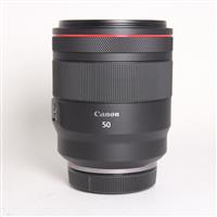 Used Canon RF 50mm f/1.2 L USM lens