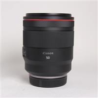 Used Canon RF 50mm f/1.2 L USM lens
