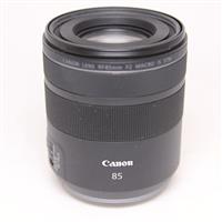 Used Canon RF 85mm f/2 IS Macro STM Prime Lens
