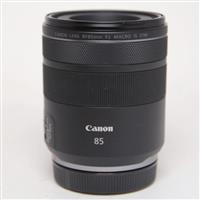 Used Canon RF 85mm f/2 IS Macro STM Prime Lens