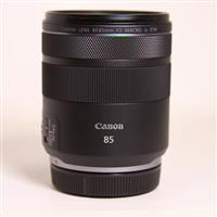 Used Canon RF 85mm f/2 IS Macro STM Prime Lens