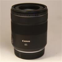 Used Canon RF 85mm f/2 IS Macro STM Prime Lens