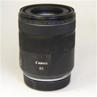 Used Canon RF 85mm f/2 IS Macro STM Prime Lens