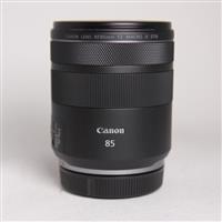 Used Canon RF 85mm f/2 IS Macro STM Prime Lens