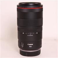 Used Canon RF 100mm f2.8 L Macro IS USM lens