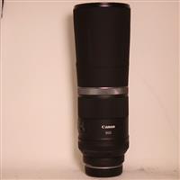 Used Canon RF 800mm f/11 IS STM Super Telephoto Lens