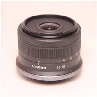 Used Canon RF-S 10-18mm f/4.5-6.3 IS STM Lens