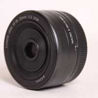 Used Canon EF-M 22mm f/2 STM Pancake Lens