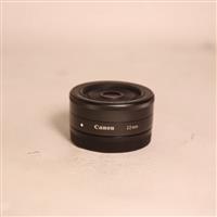 Used Canon EF-M 22mm f/2 STM Pancake Lens