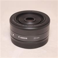 Used Canon EF-M 22mm f/2 STM Pancake Lens