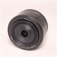 Used Canon EF-M 22mm f/2 STM Pancake Lens