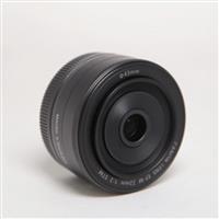 Used Canon EF-M 22mm f/2 STM Pancake Lens