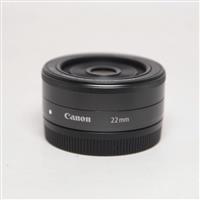 Used Canon EF-M 22mm f/2 STM Pancake Lens